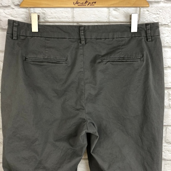 Perfect Khaki by GAP Grey Pants Size 8R - Picture 3 of 5